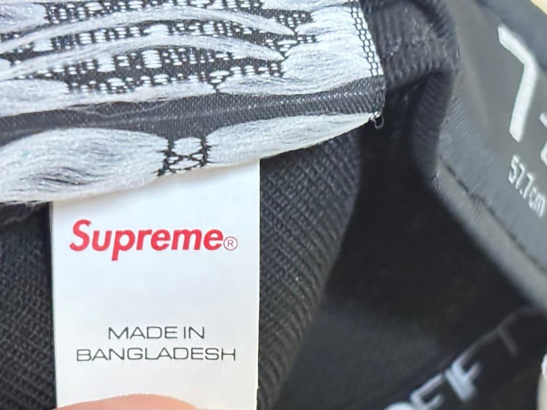 슈프림 뉴에라 콜라보 본즈 박스 로고 캡  상품이미지5