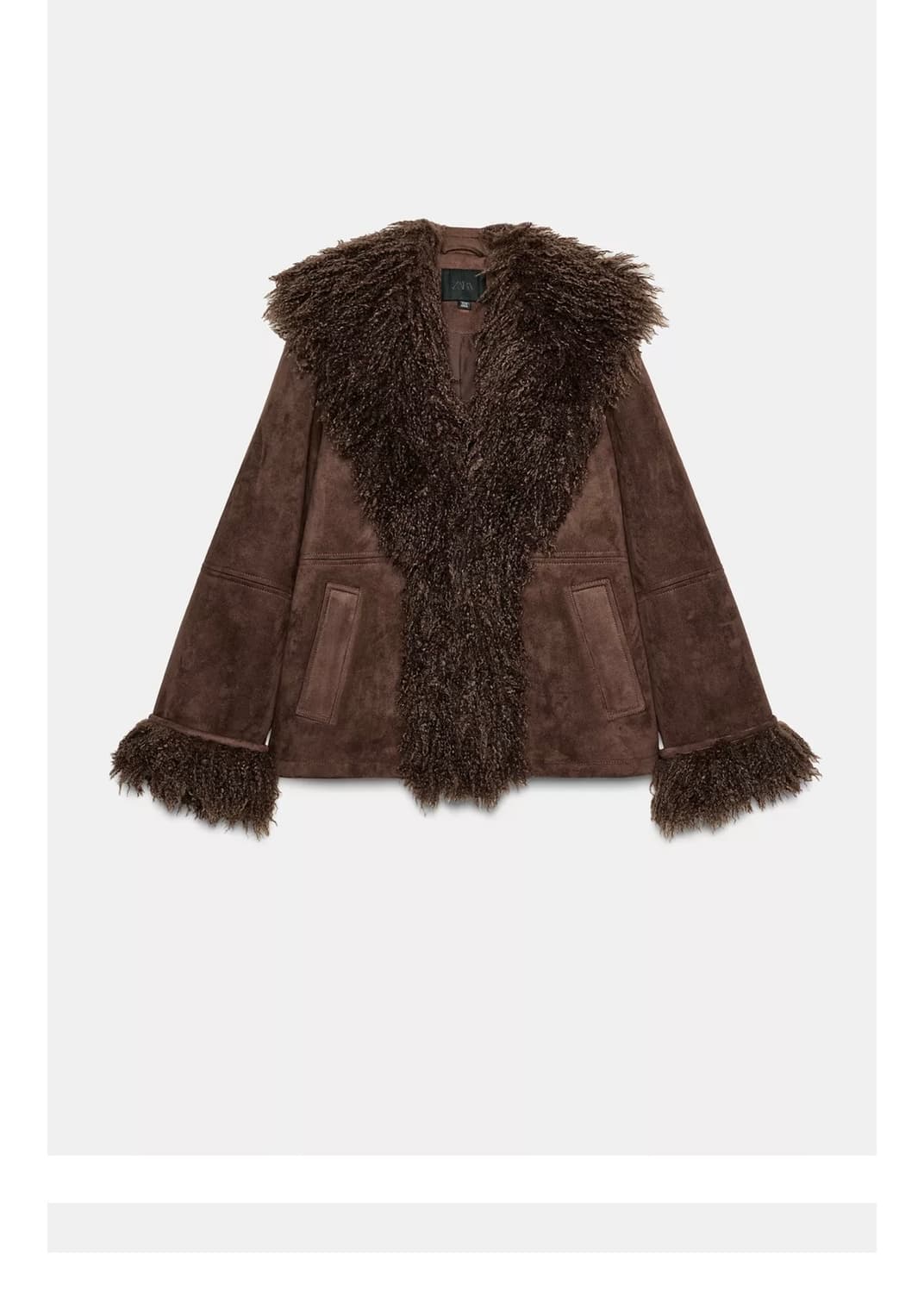 퍼트리밍 무스탕 자켓 상품이미지1