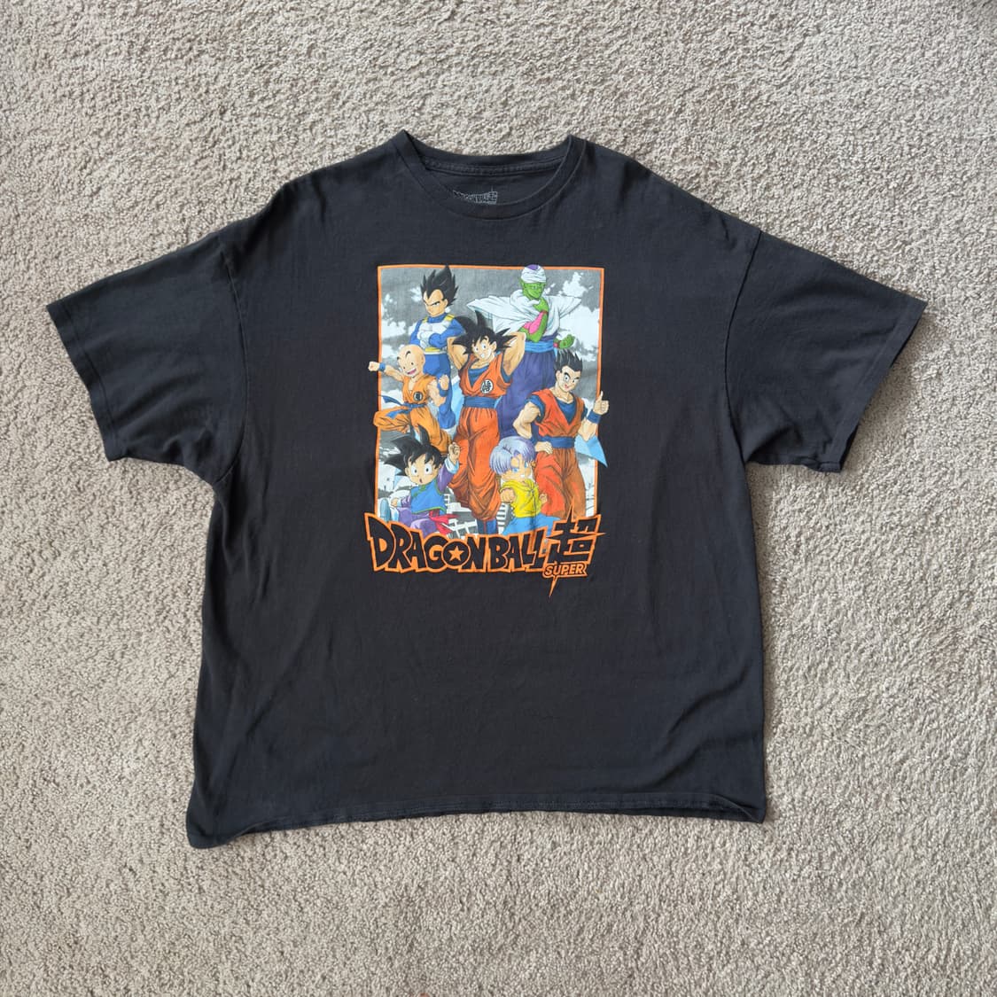 빈티지 드래곤볼 슈퍼 공식 티셔츠 상품이미지1