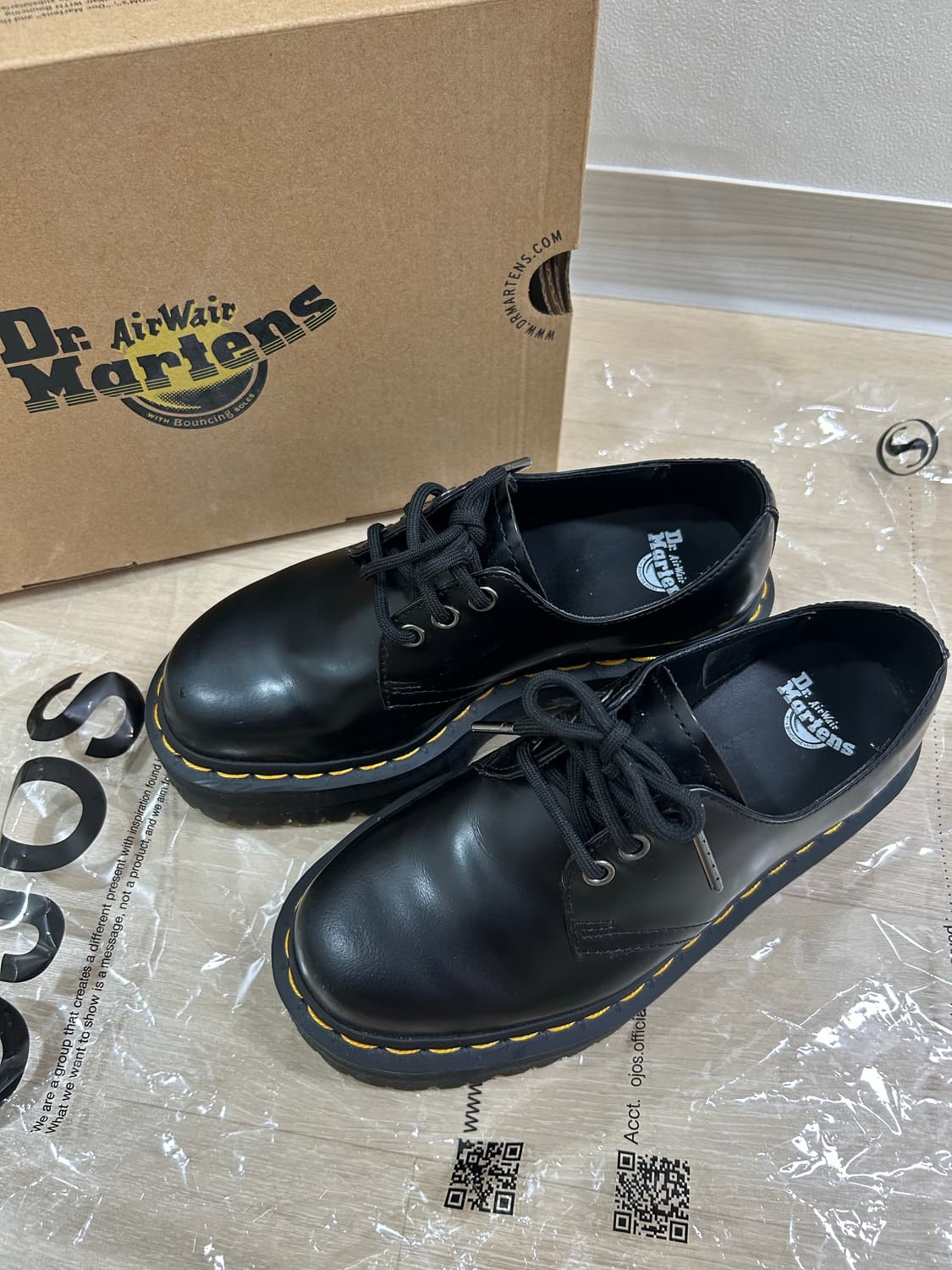 닥터마틴 1461 쿼드 블랙 상품이미지1