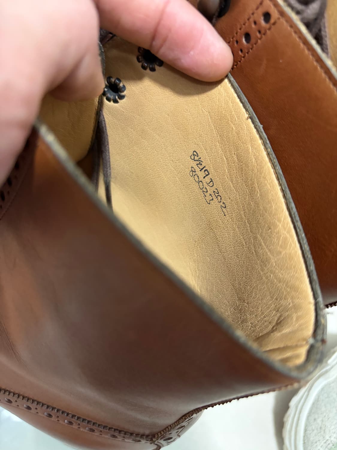 에드워드그린 섀넌 윙팁부츠 uk8.5 202라스트 상품이미지6