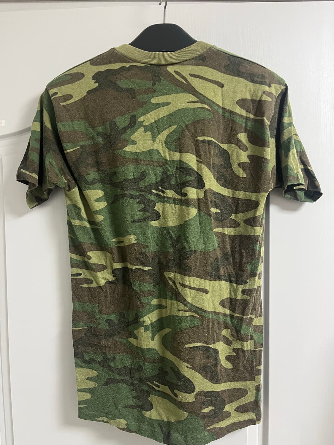 빈티지 80s 우드랜드 카모 티셔츠 상품이미지2