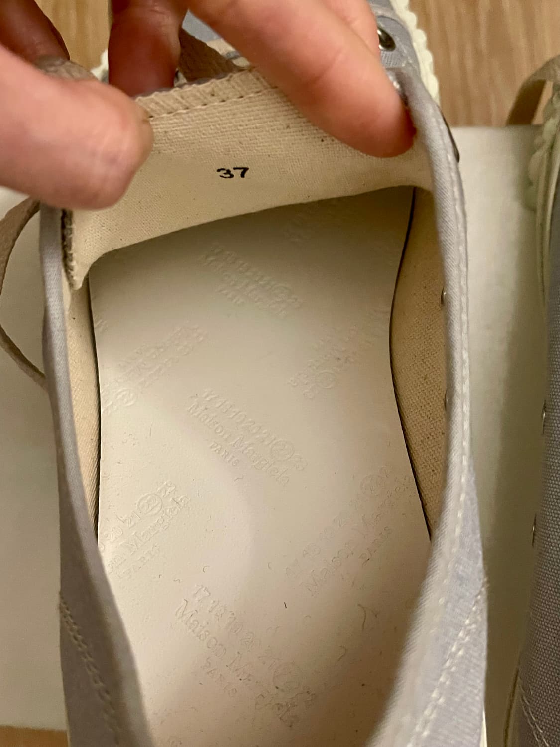 Maison Margiela 타비 로우탑 캔버스스니커즈 /37사이즈 상품이미지6