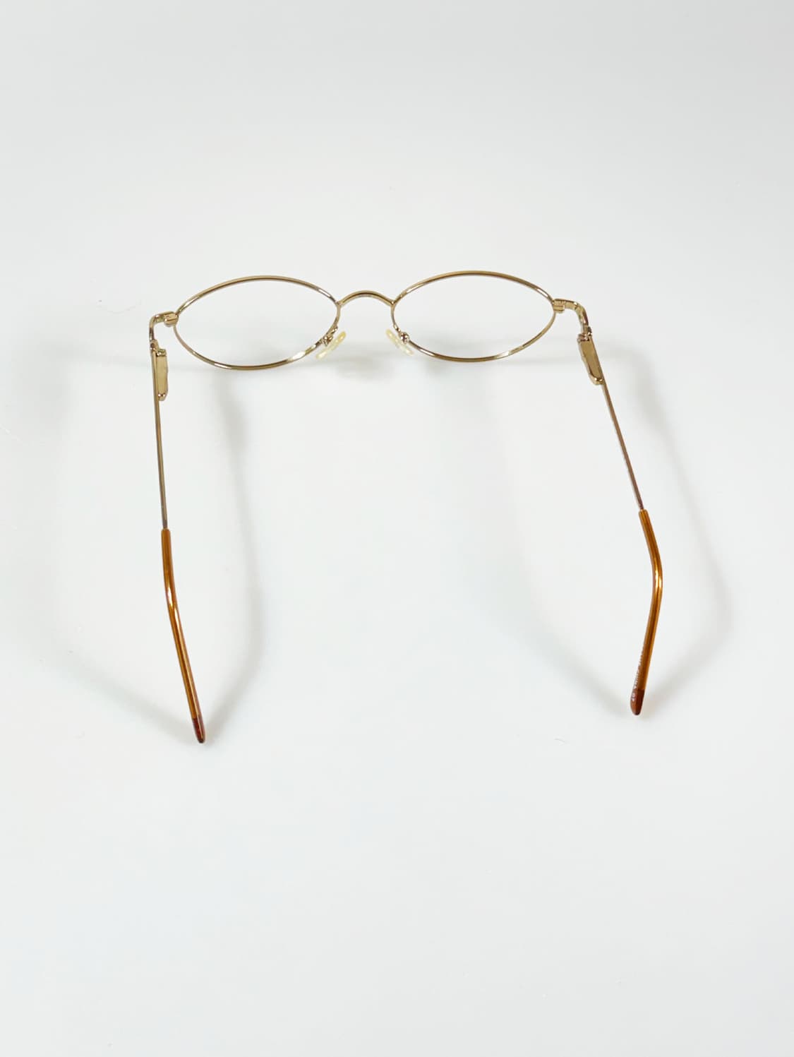 Fundamentals 골드 슬림 오벌 메탈 프레임 빈티지 안경 상품이미지6