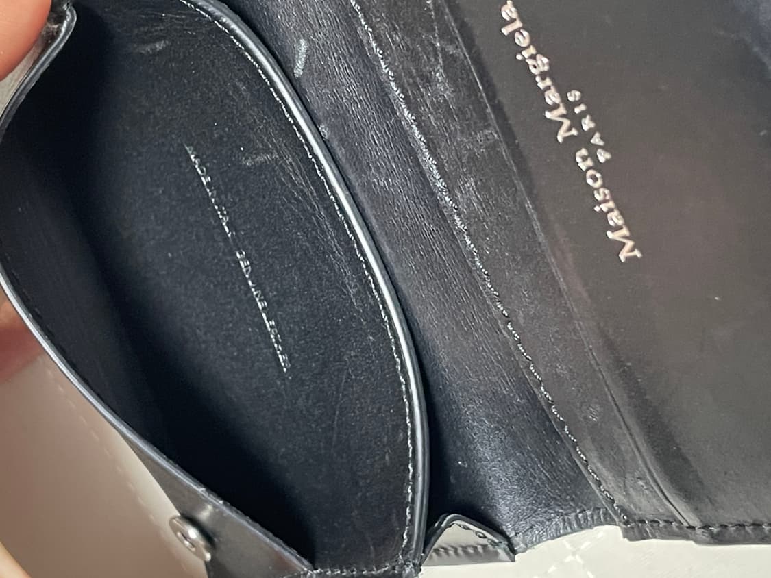 메종마르지엘라 블랙 카드지갑 풀박스 상품이미지5