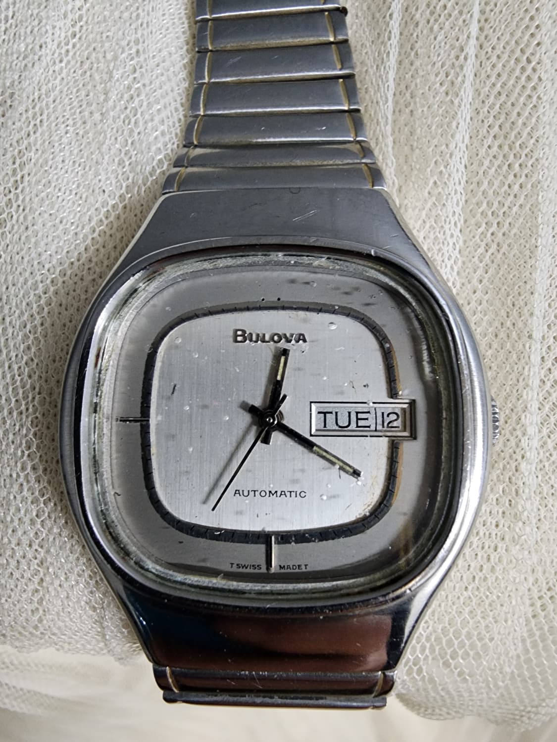 부로바 오토매틱 빈티지 메탈 시계 상품이미지4