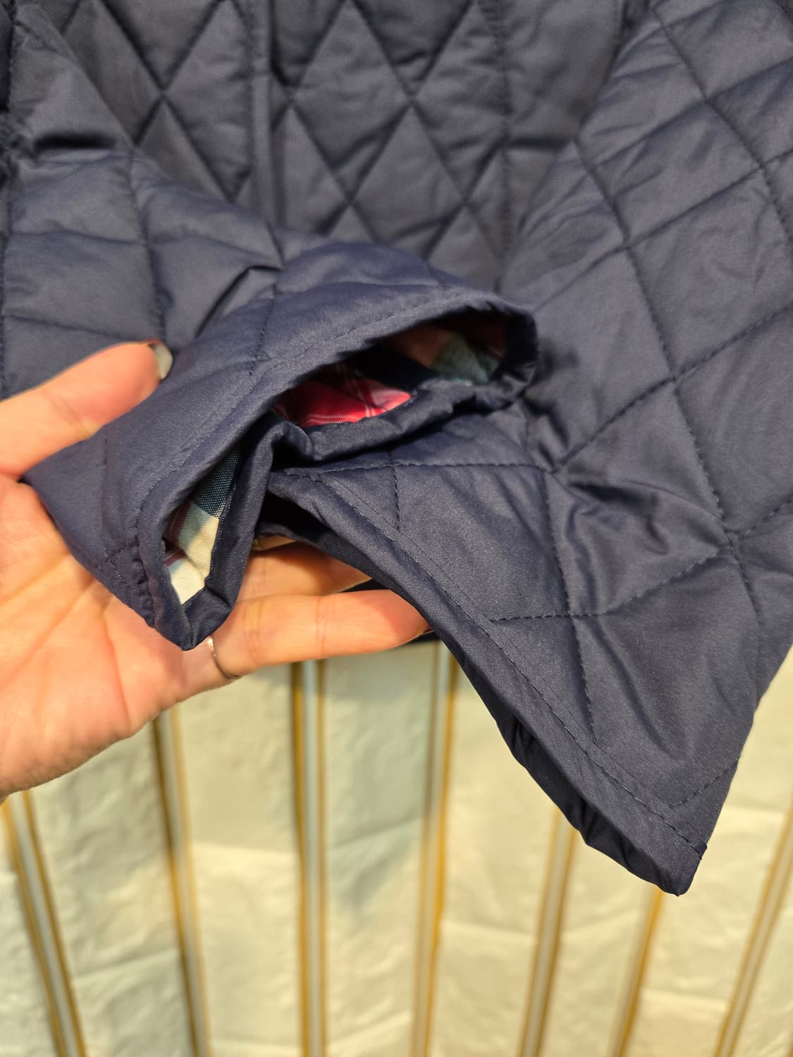 타미힐피거 여성 퀼팅 누빔점퍼  S 상품이미지4