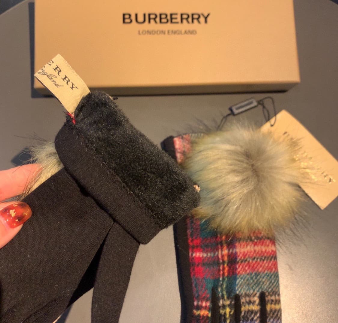 버버리 장갑 가을 겨울 보온 클래식 심플
 상품이미지4