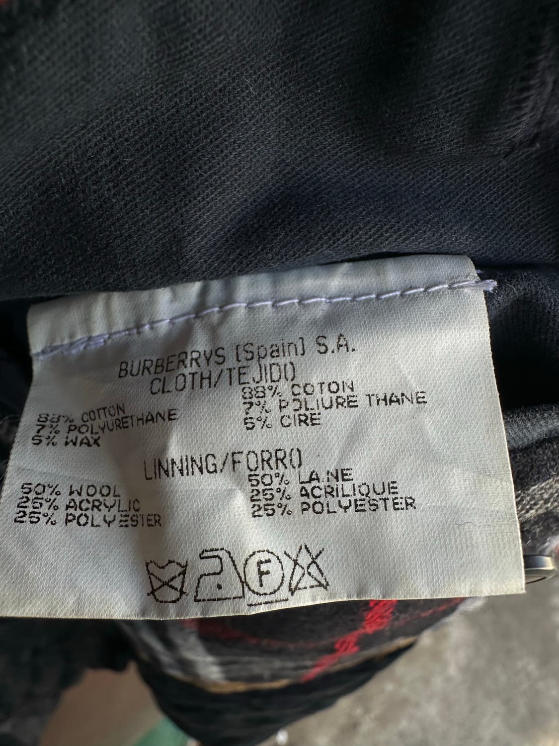 버버리 빈티지 헌팅자켓 상품이미지9