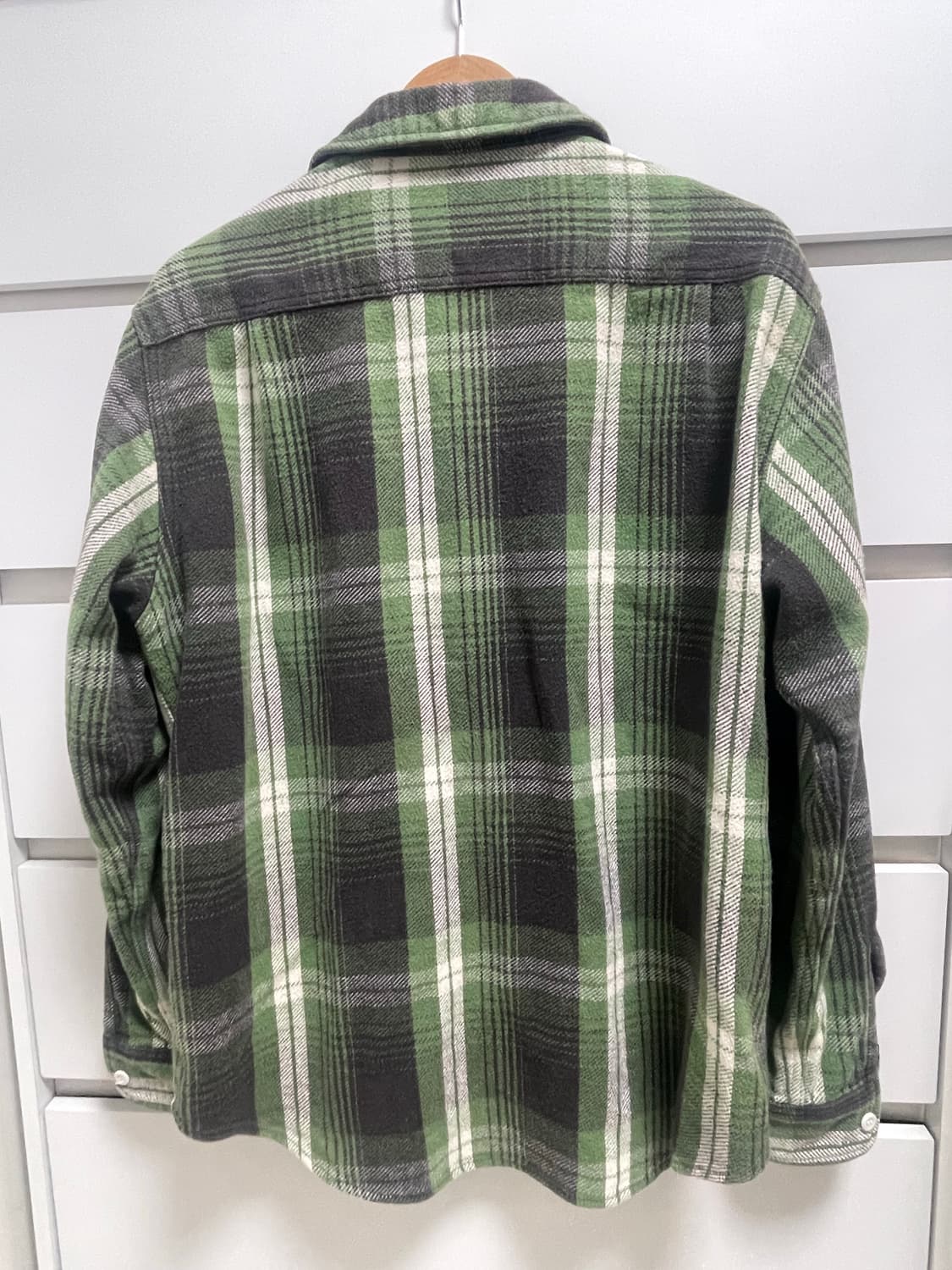 와코마리아 플란넬 체크 셔츠 상품이미지5