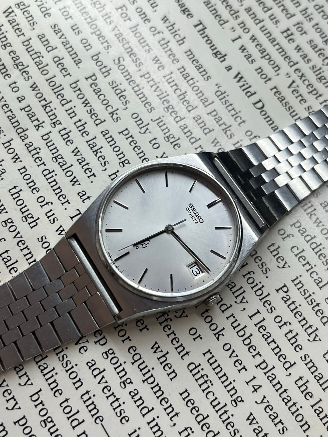 빈티지 세이코 엠블럼 쿼츠 드레스 워치 상품이미지2