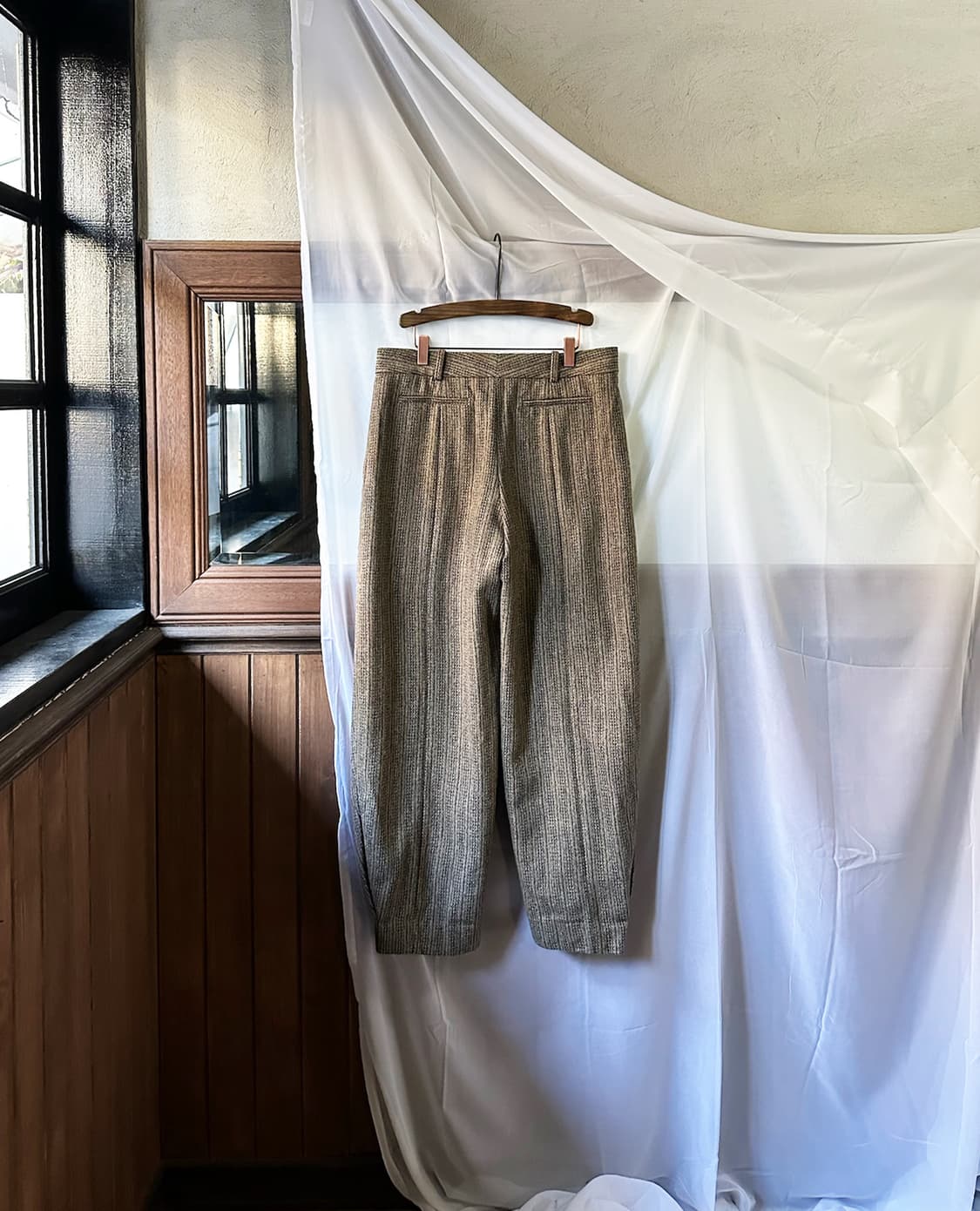 CHLOE stripe wool trouser pants 상품이미지8