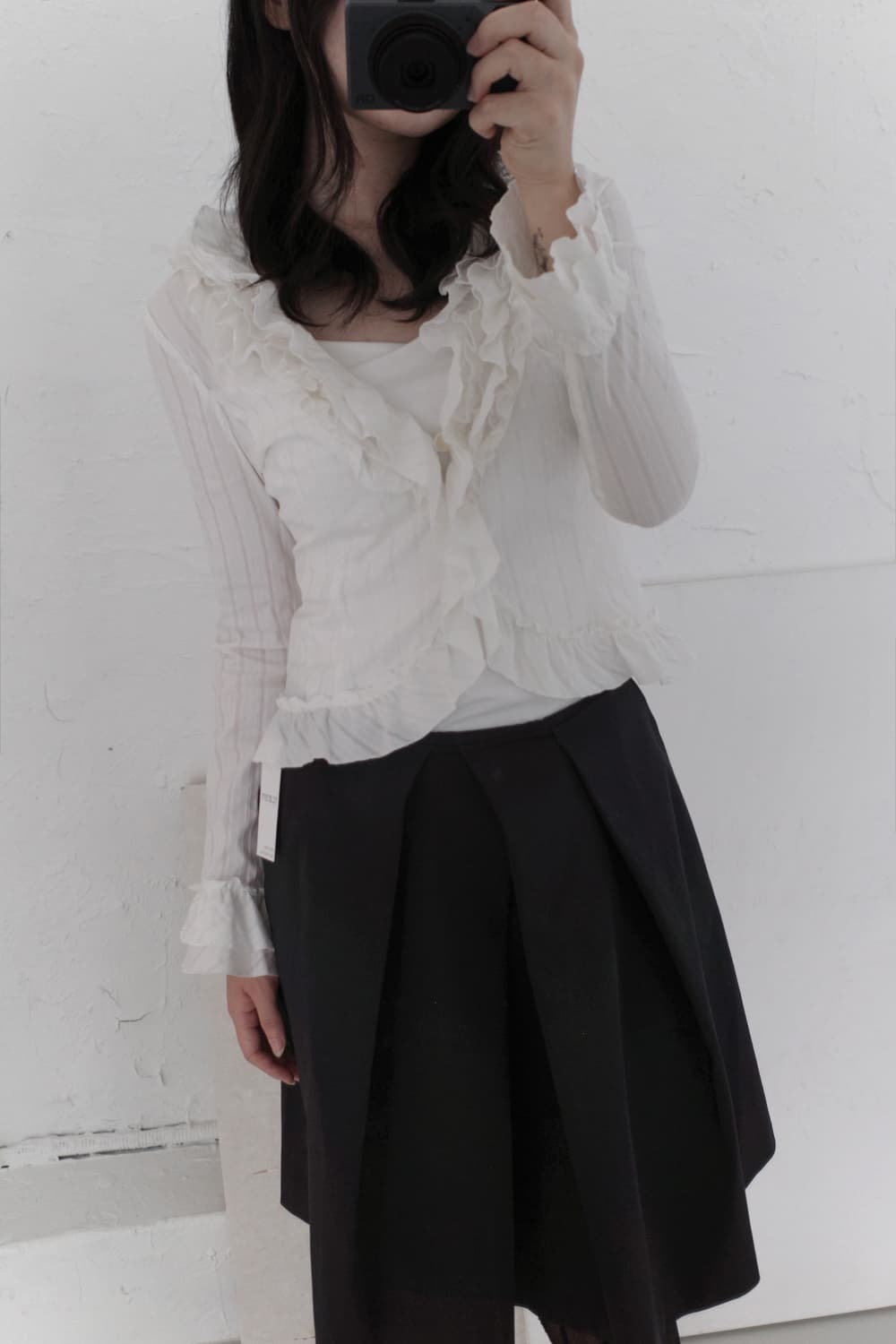 frill crop blouse 상품이미지6