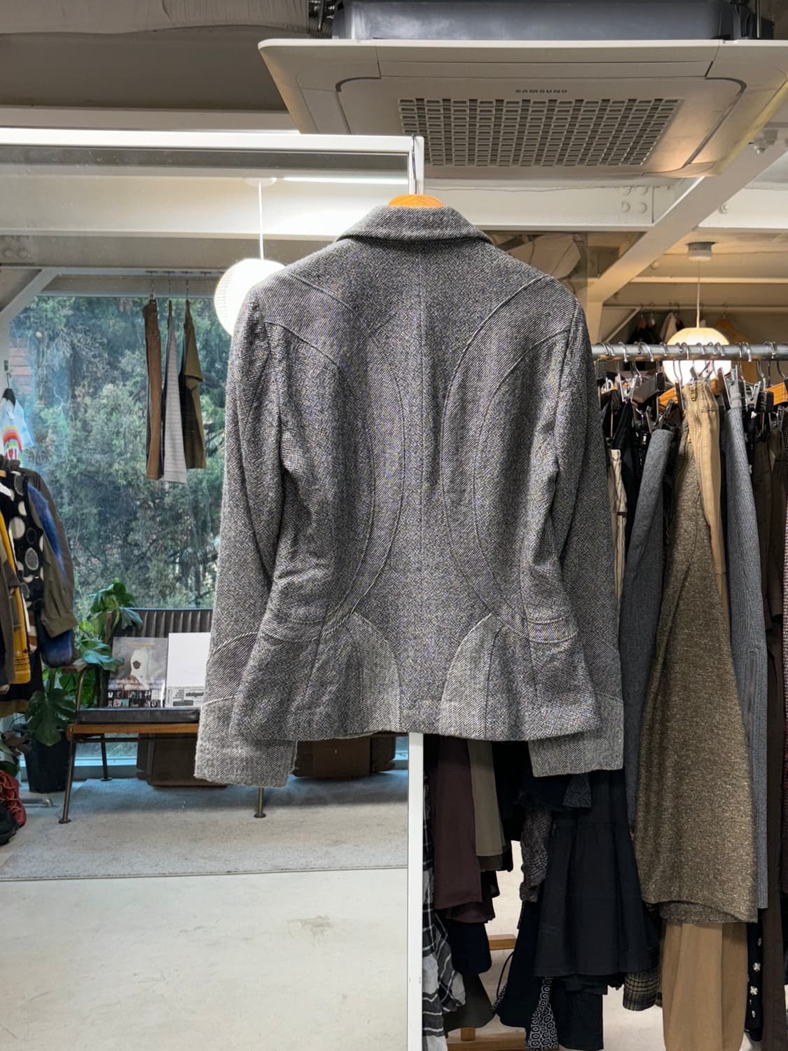 아츠로 타야마 울 스커트 수트 상품이미지3