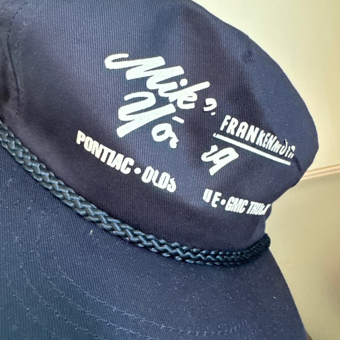 USA 네이비 빈티지 모자 볼캡 vintage cap 트러커 상품이미지3