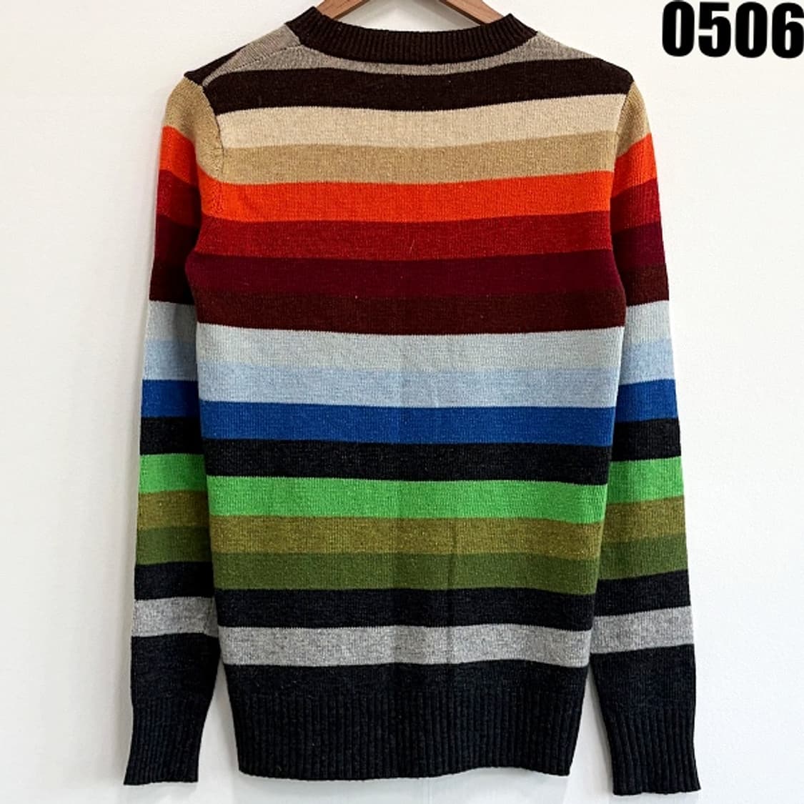 빔즈 스트라이프 니트 M 0506  상품이미지7