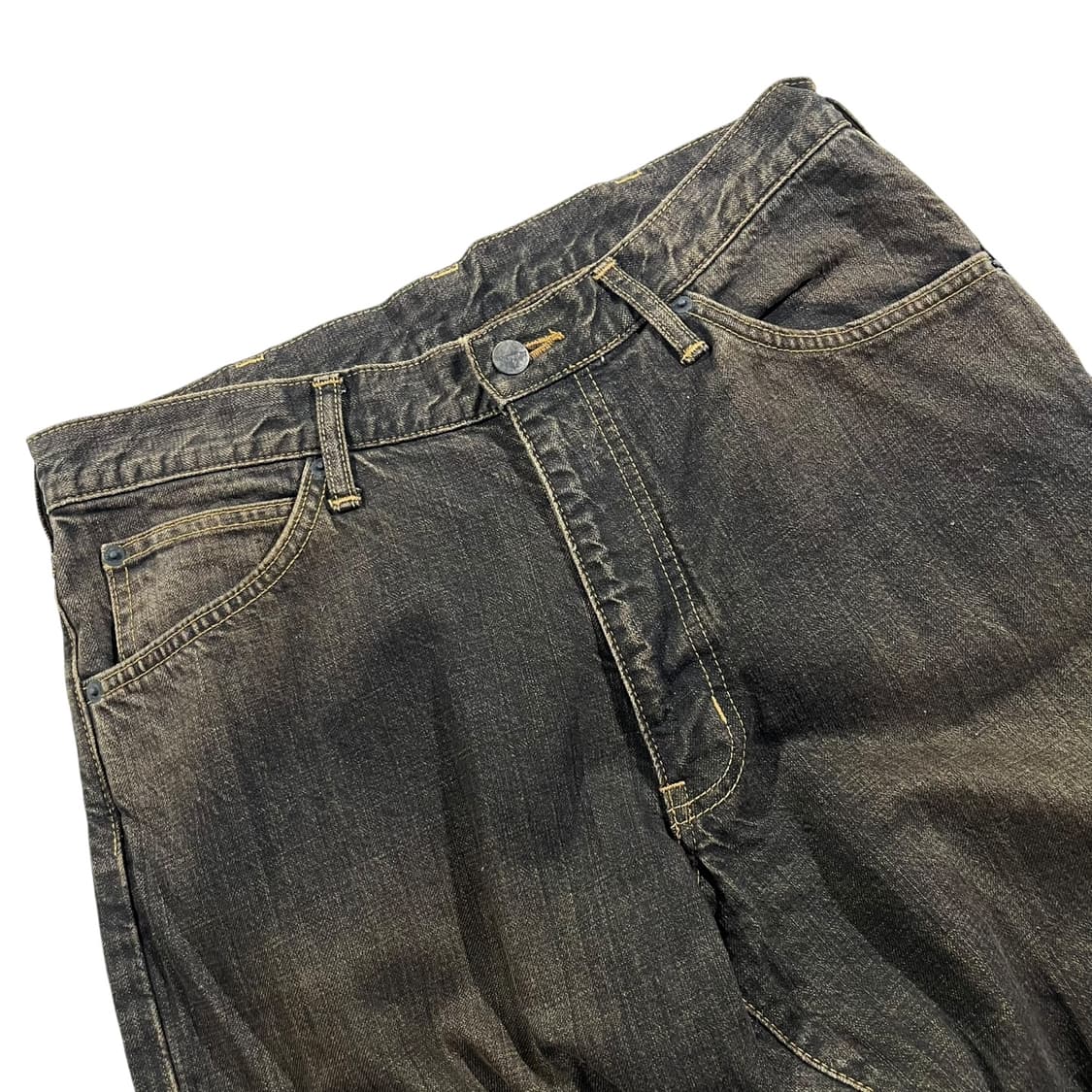 [Wrangler] 랭글러 재팬 브라운워싱 데님팬츠 상품이미지3