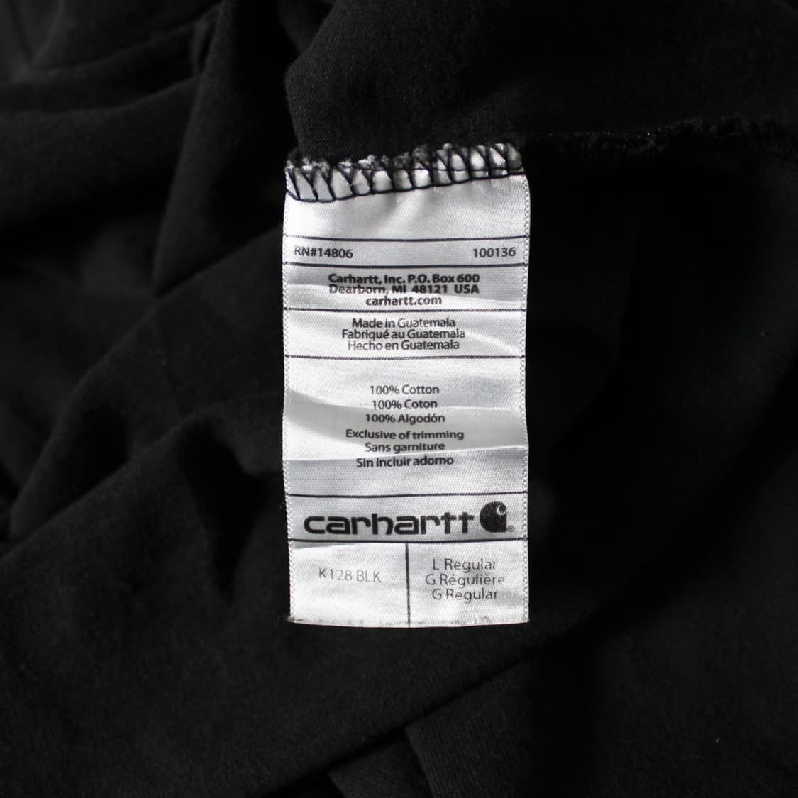 Carhartt 칼하트 K128 포켓 헨리넥 롱슬리브  상품이미지4