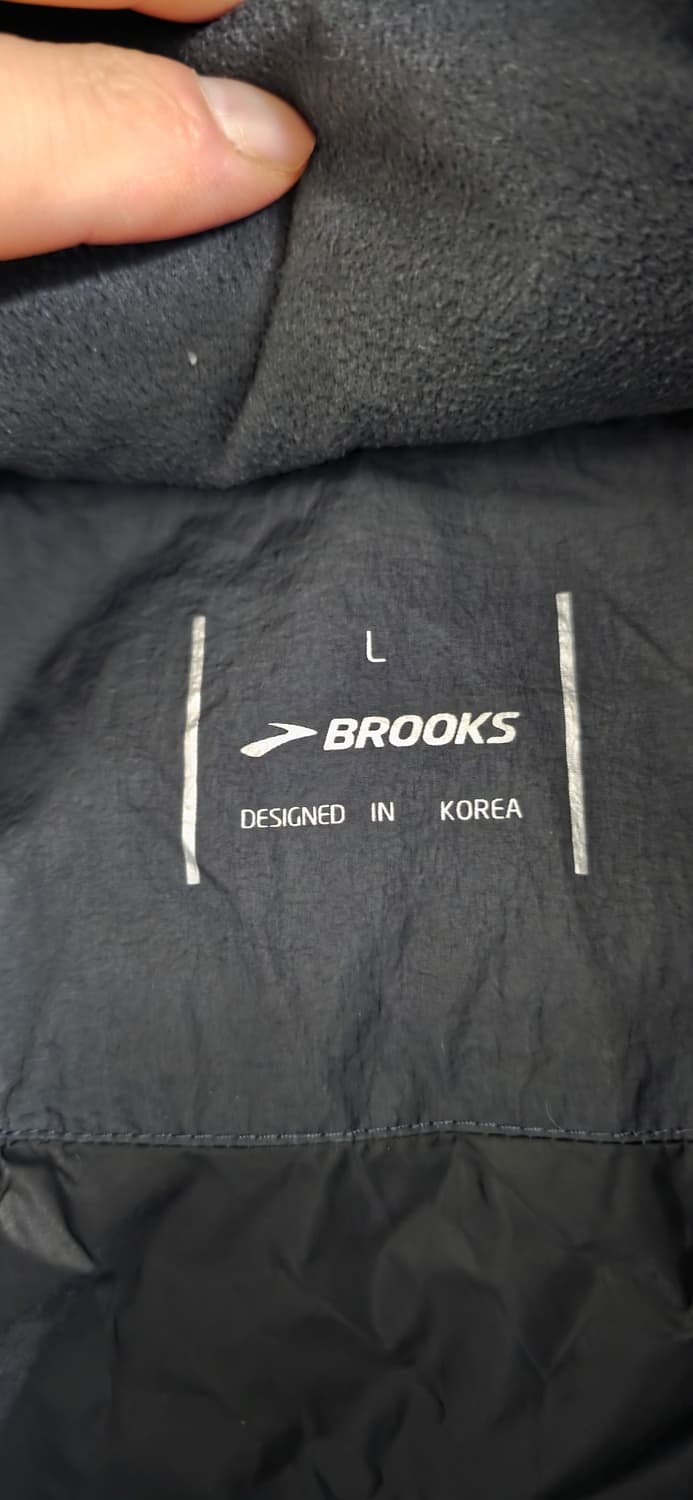 공용)브룩스 후드 덕다운 점퍼 애쉬 L 상품이미지6