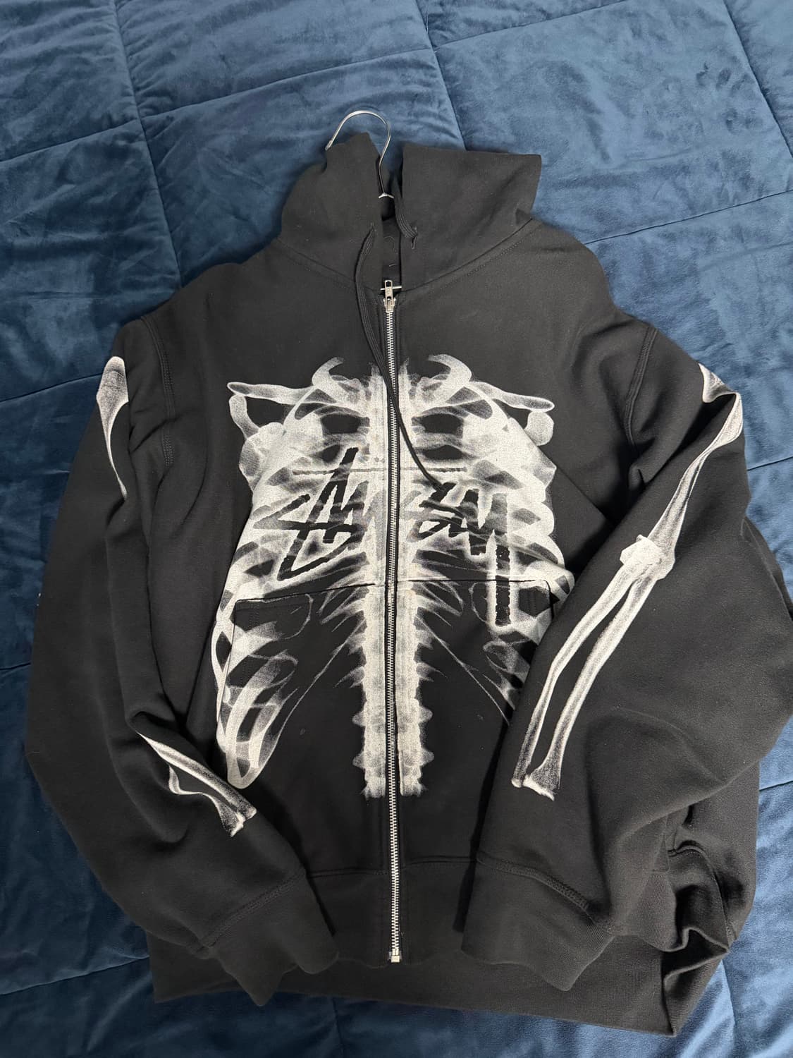 스투시 립 케이지 후드집업 XXL 상품이미지1