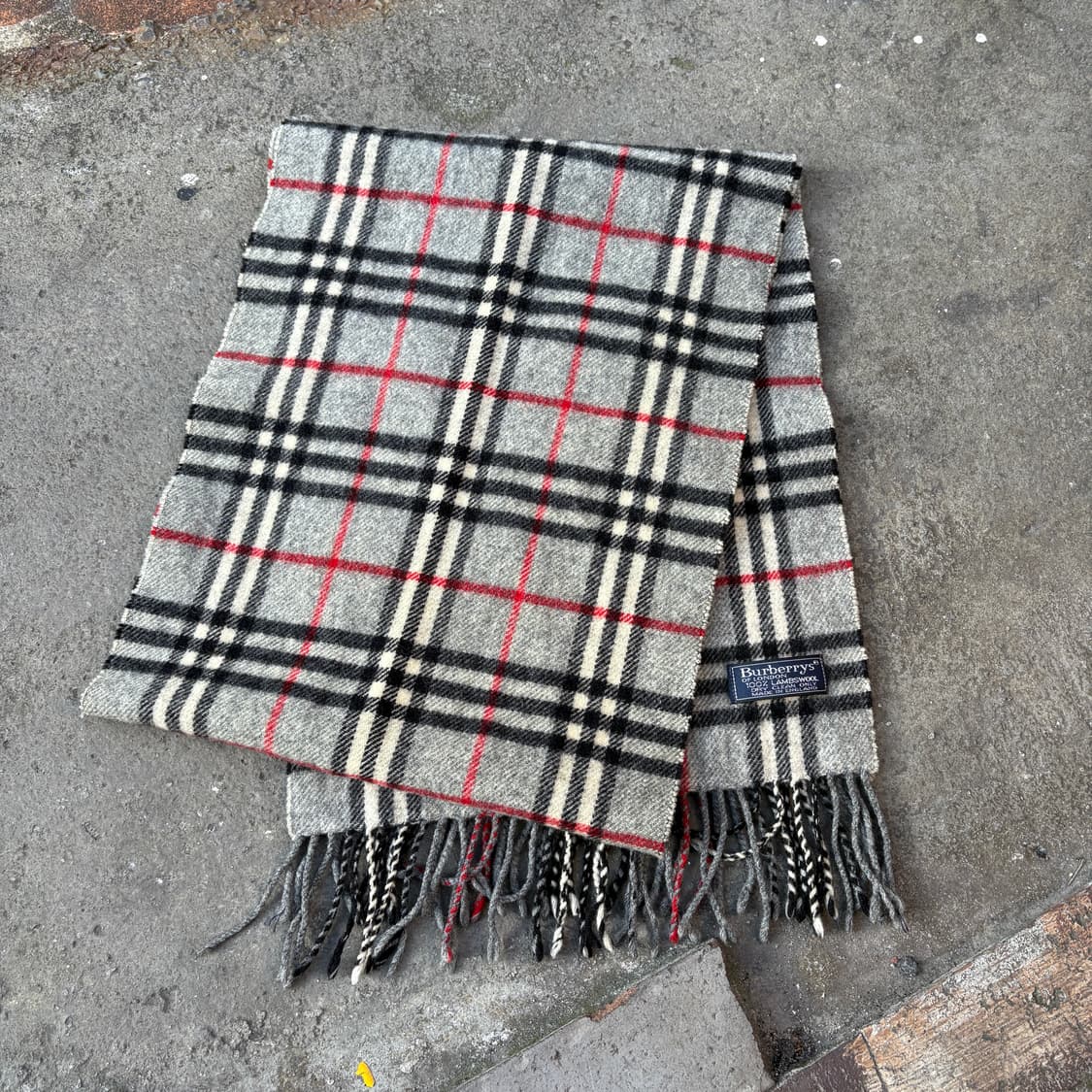 Burberry 버버리 울 체크 머플러 목도리 상품이미지3