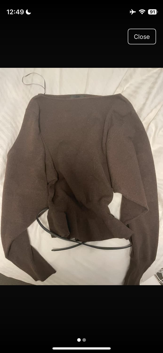 자라 jumper knit belt 상품이미지1