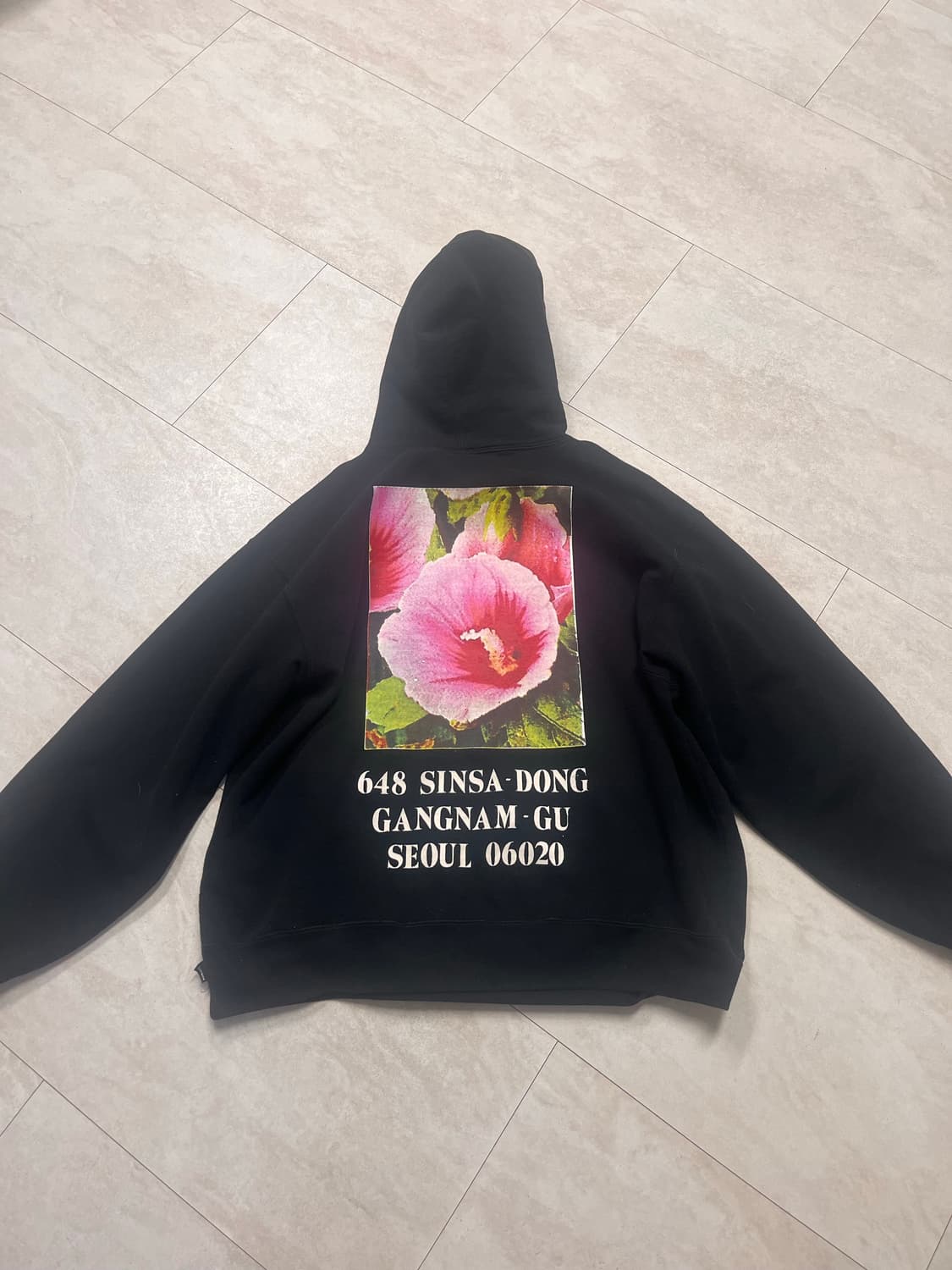 수프림서울 박스로고 후드티 팝니다 상품이미지2