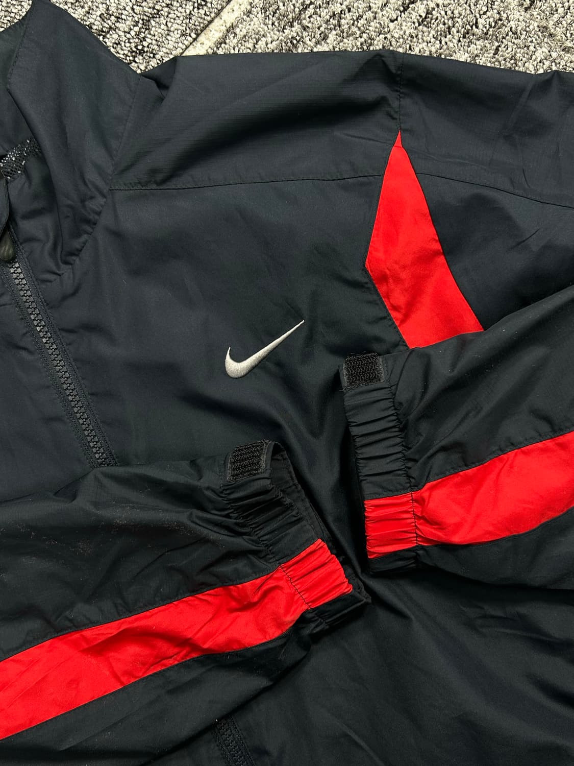 나이키 90s 네이비 레드 바람막이 XL 상품이미지6