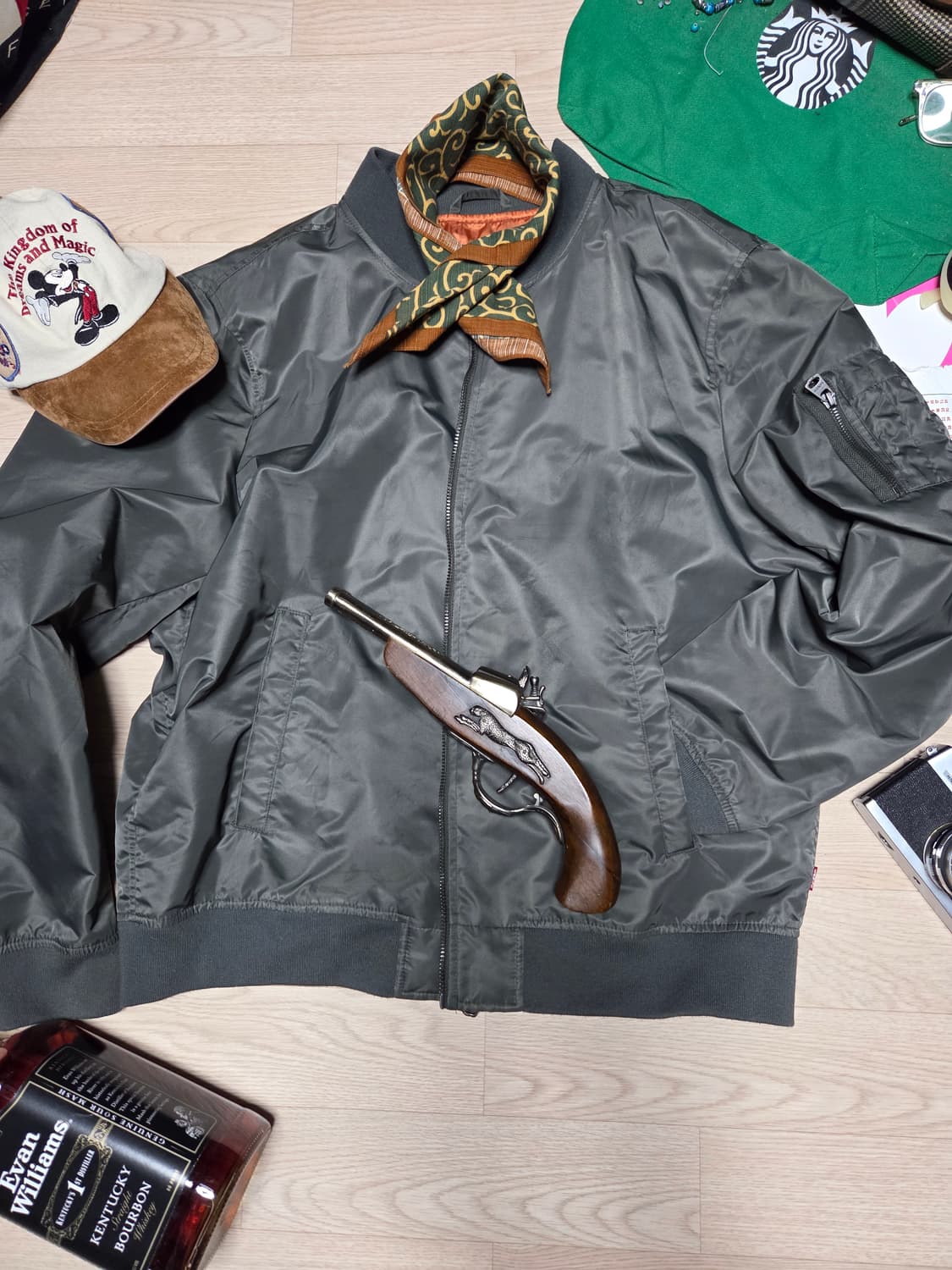 LEVIS MA1 마원 항공점퍼 자켓 봄버 블루종 상품이미지1