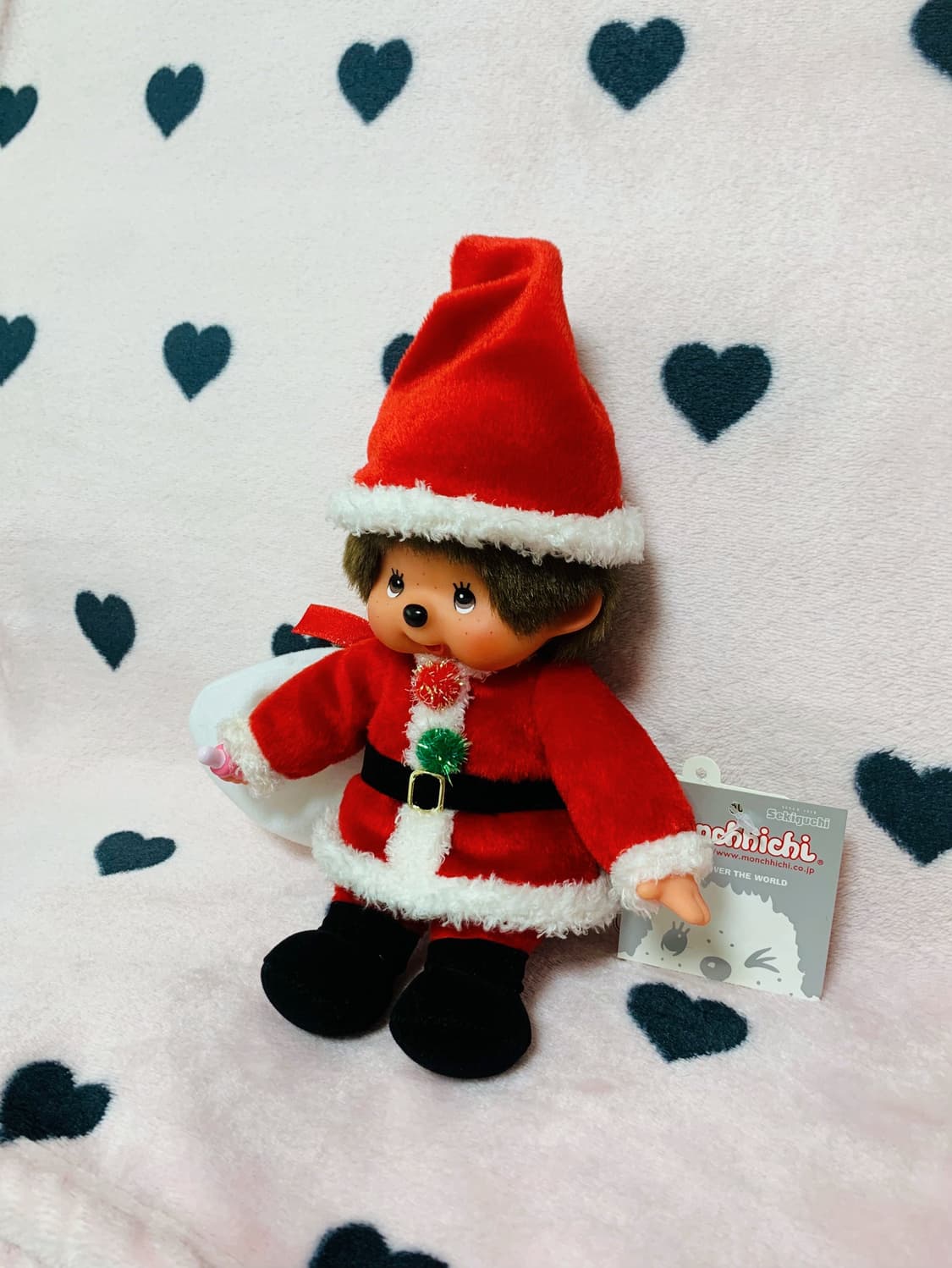 몬치치 크리스마스 산타 인형 상품이미지4