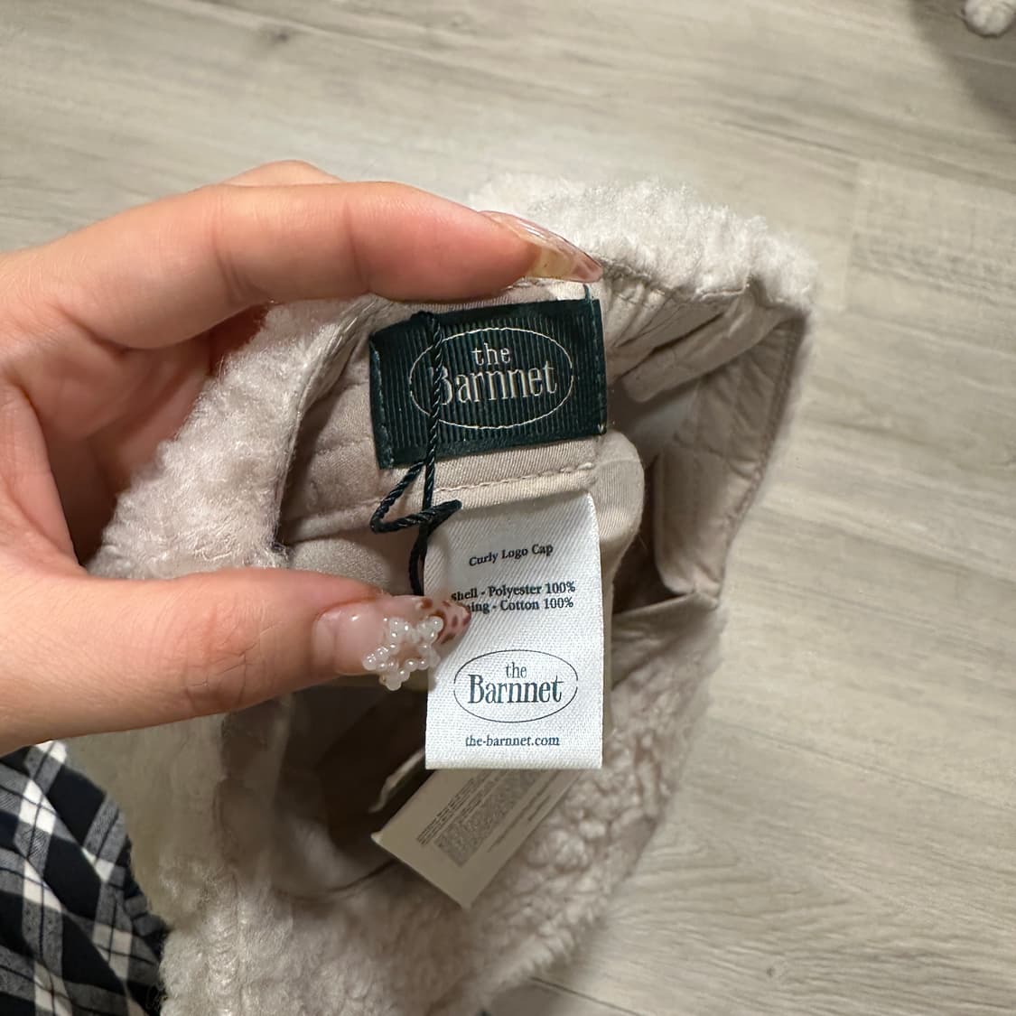 더바넷 뽀글이 캡모자 상품이미지5