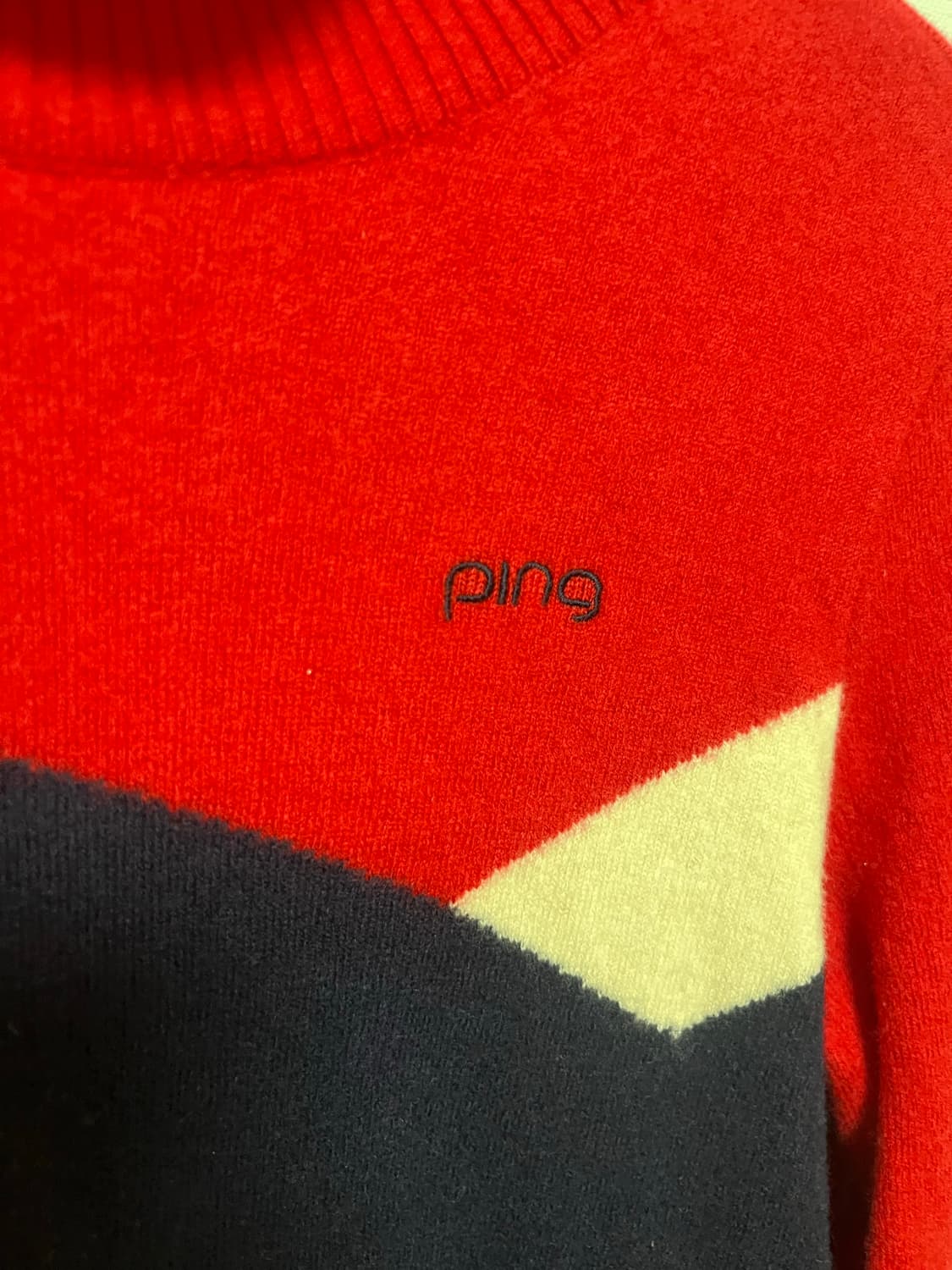 핑 골프  여성 터틀넥 니트 상품이미지3