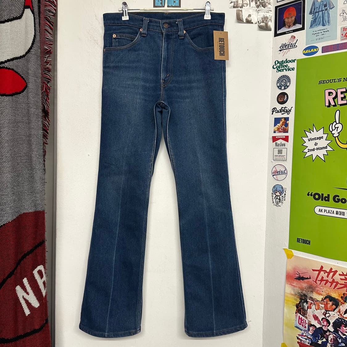 80‘s 리바이스 517 중청(Made in USA) 상품이미지1