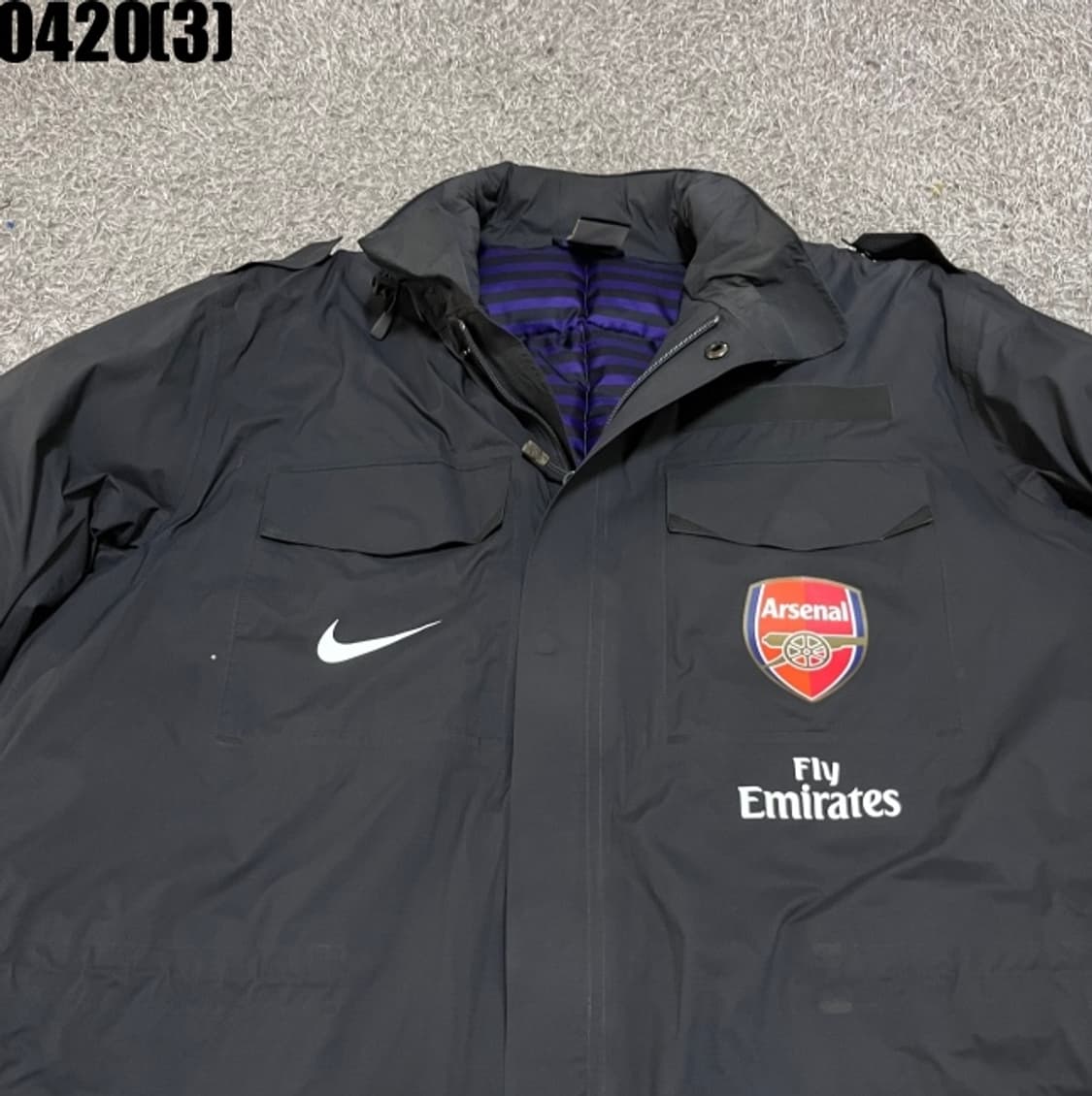 나이키 아스날 패딩 점퍼 상품이미지2