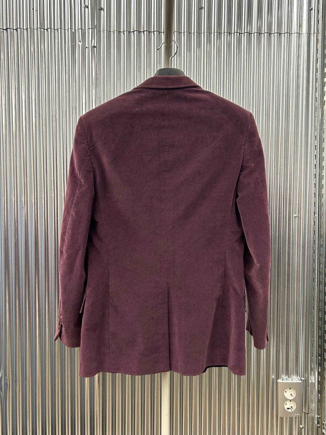 폴스미스 버건디 코듀로이 남성 블레이저 상품이미지3