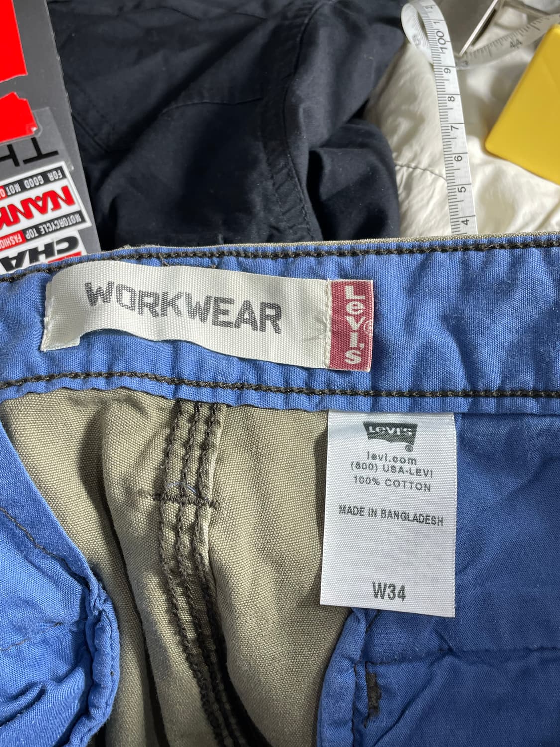 리바이스 워크웨어 카고 반바지 상품이미지2