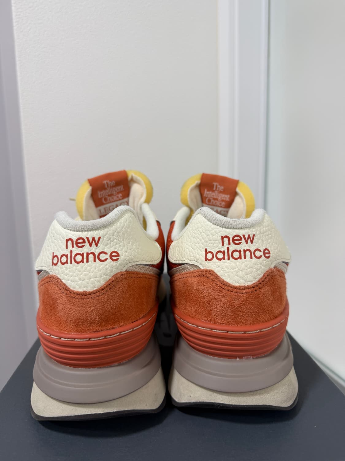 뉴발란스574 레거시 오렌지 275 상품이미지5