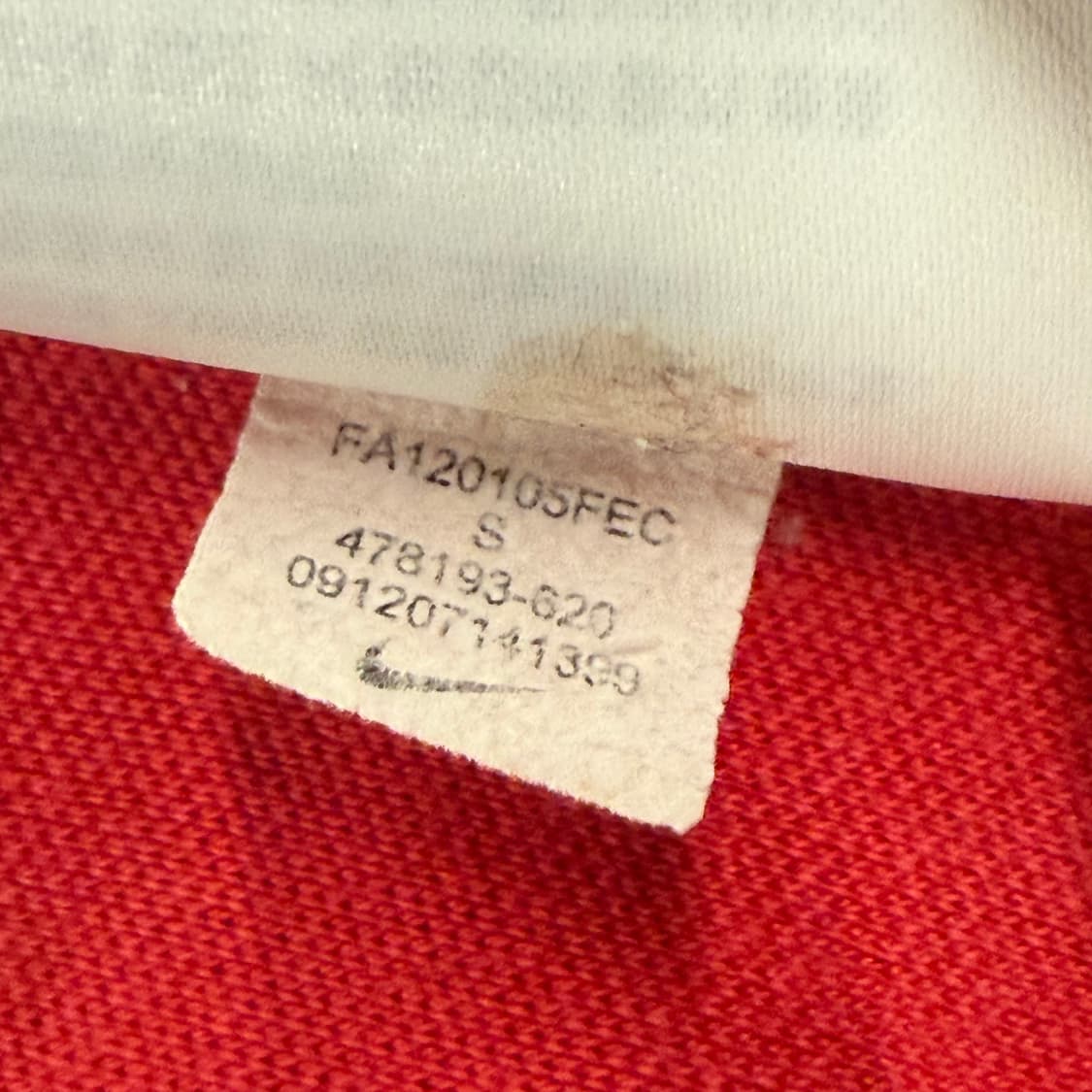 나이키 아스날 레드 져지 트랙탑 상품이미지7