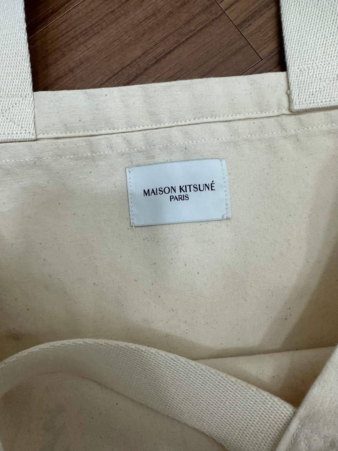 메종키츠네 폭스 헤드 에코백 상품이미지3