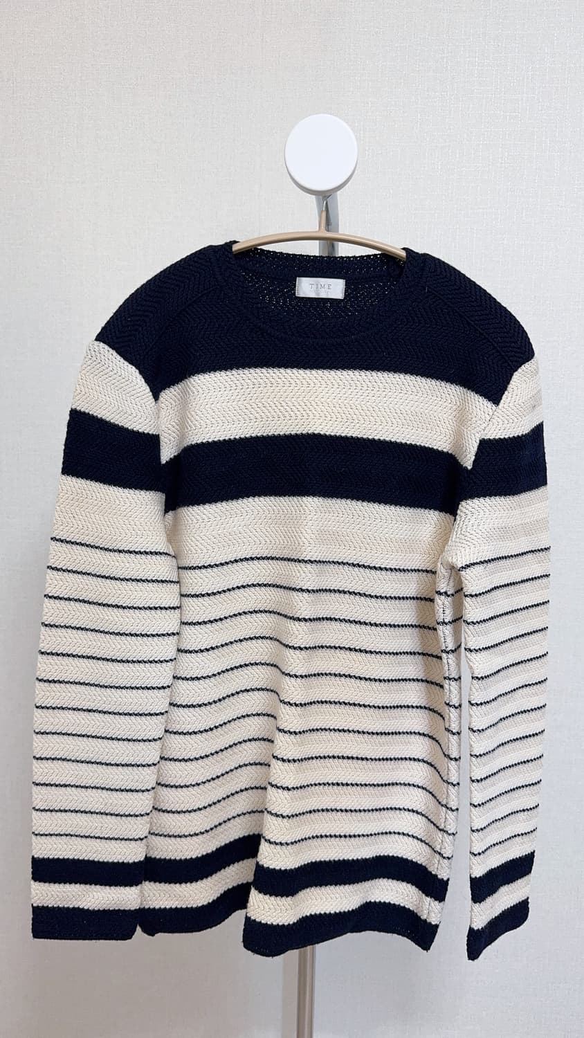 타임옴므 스트라이프 니트(100사이즈) 상품이미지1