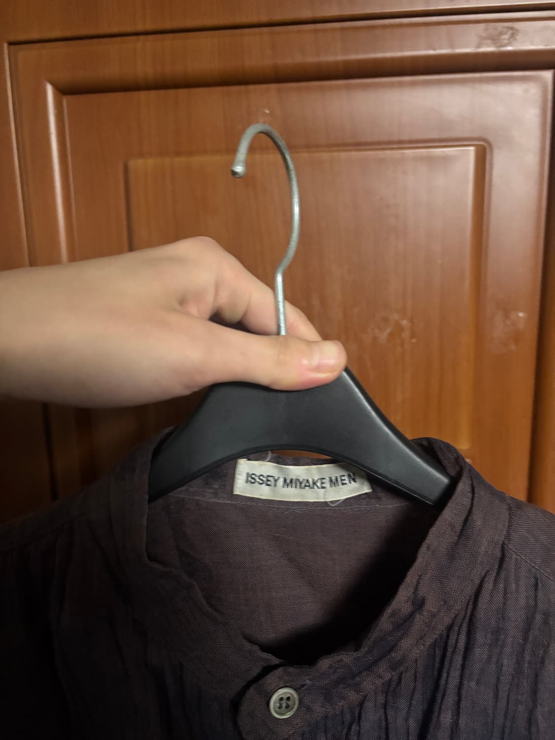 [4] 이세이미야케맨 주름가공 셔츠 상품이미지3