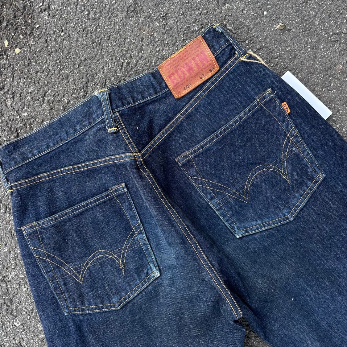 일본 에드윈 505 셀비지 데님 팬츠 상품이미지9