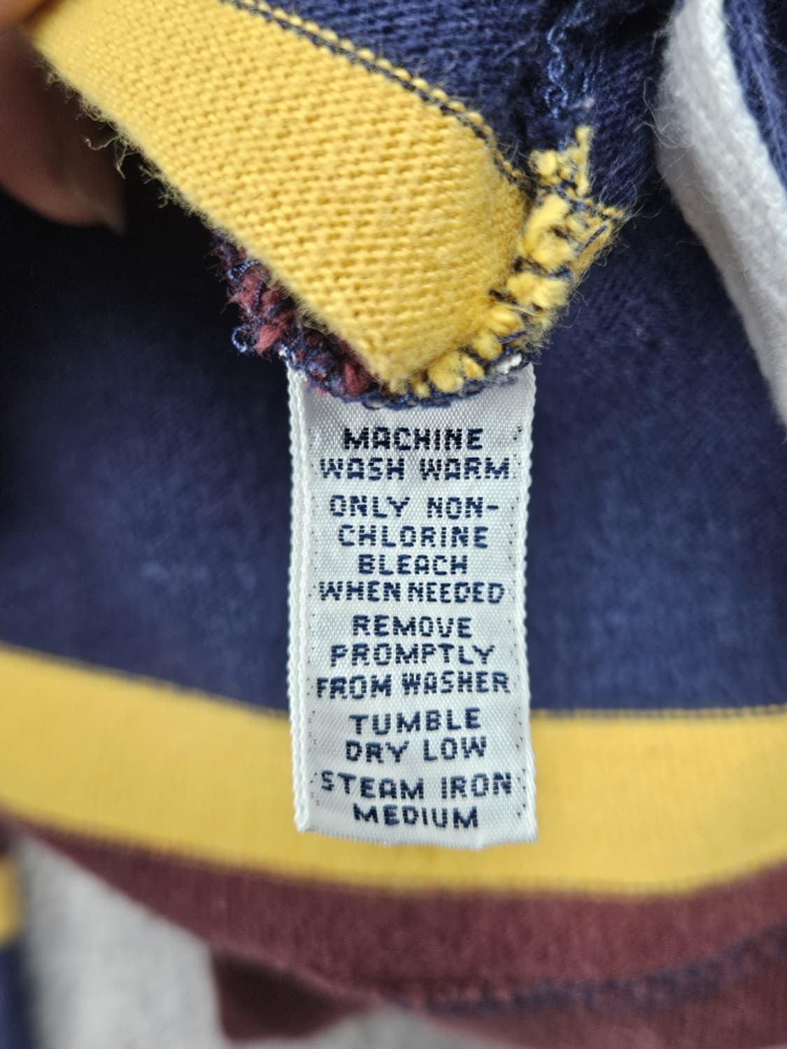 폴로랄프로렌 3-스트라이프 럭비 티셔츠 ( L ) / 9955 상품이미지8