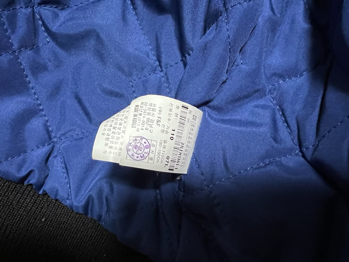 MLB 헤리스트위드 양가죽 야구점퍼 바스킷쟈켓 상품이미지10