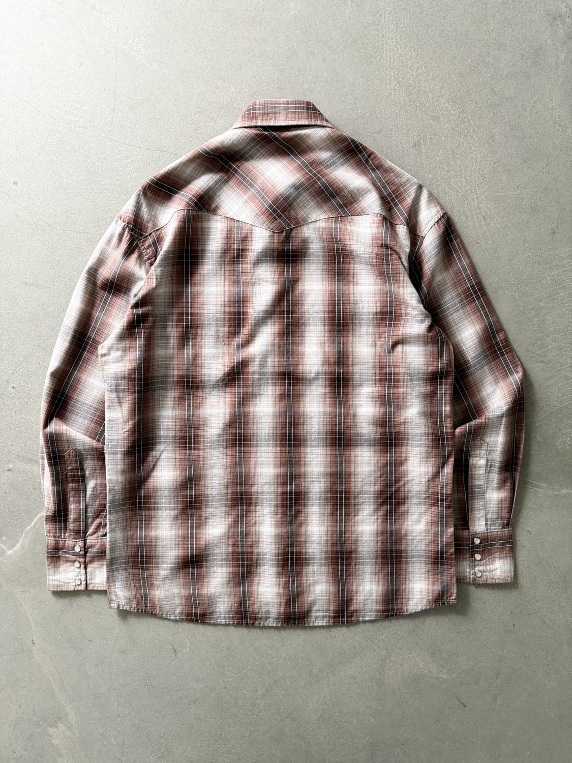 Vintage Wrangler Western Check Shirt 상품이미지5