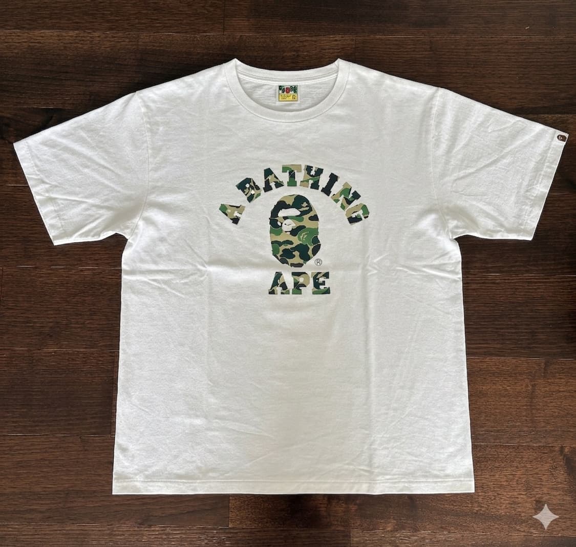 베이프 카모 반팔티셔츠 상품이미지1