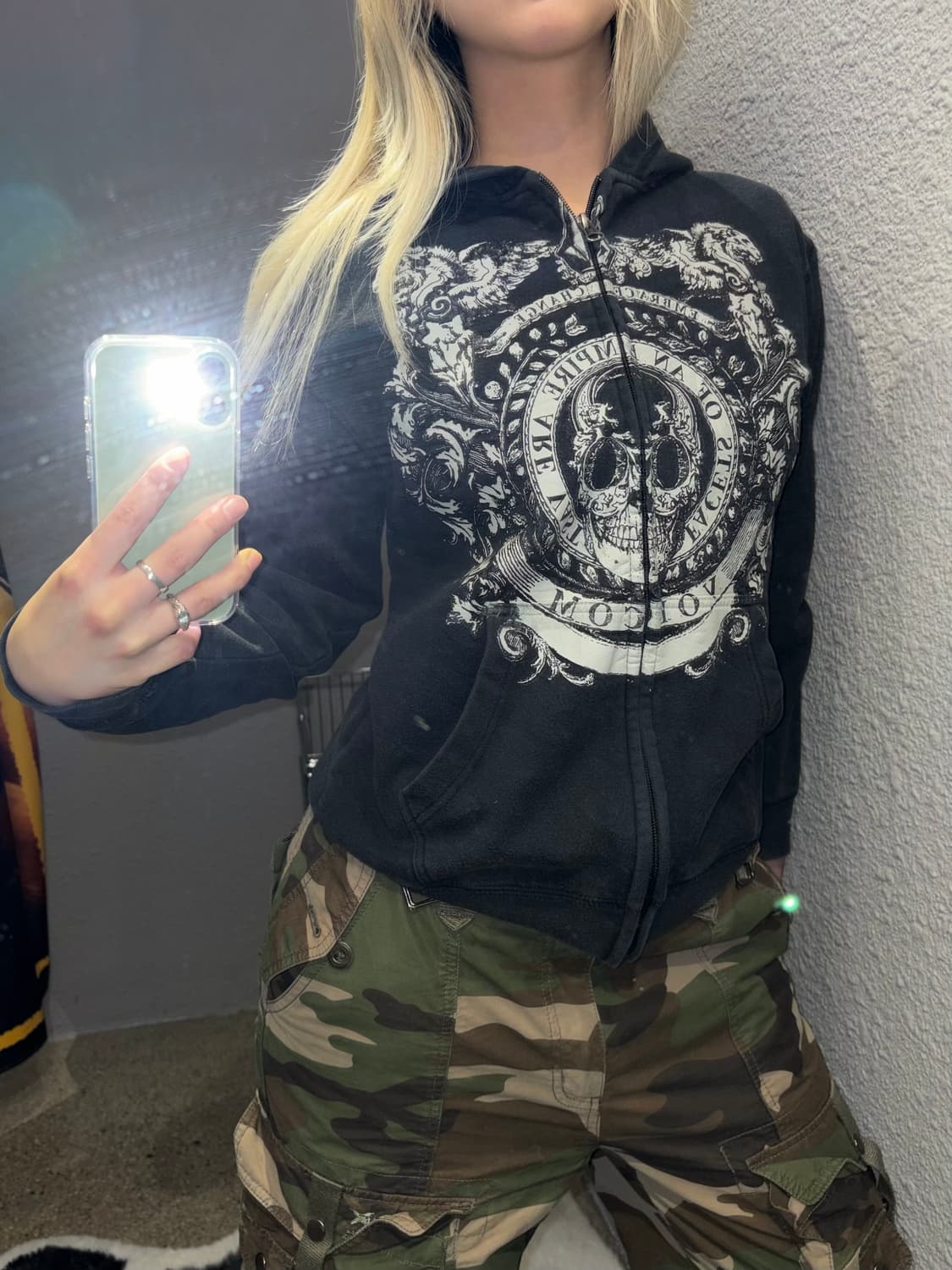 volcome 빈티지 후드집업 상품이미지1