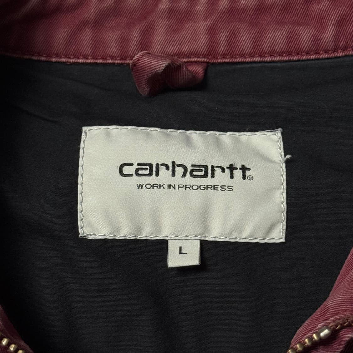 (L) 칼하트WIP 매디슨 자켓 버건디 상품이미지5