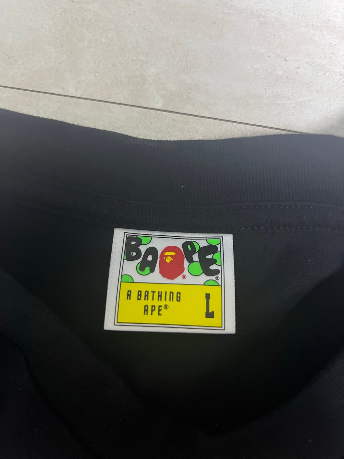 베이프 카모 레드 티셔츠 팝니다 상품이미지2