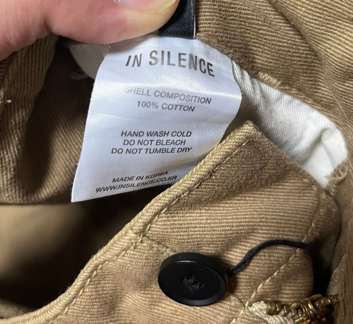 인사일런스 와이드 카펜더 카고팬츠 31 상품이미지7